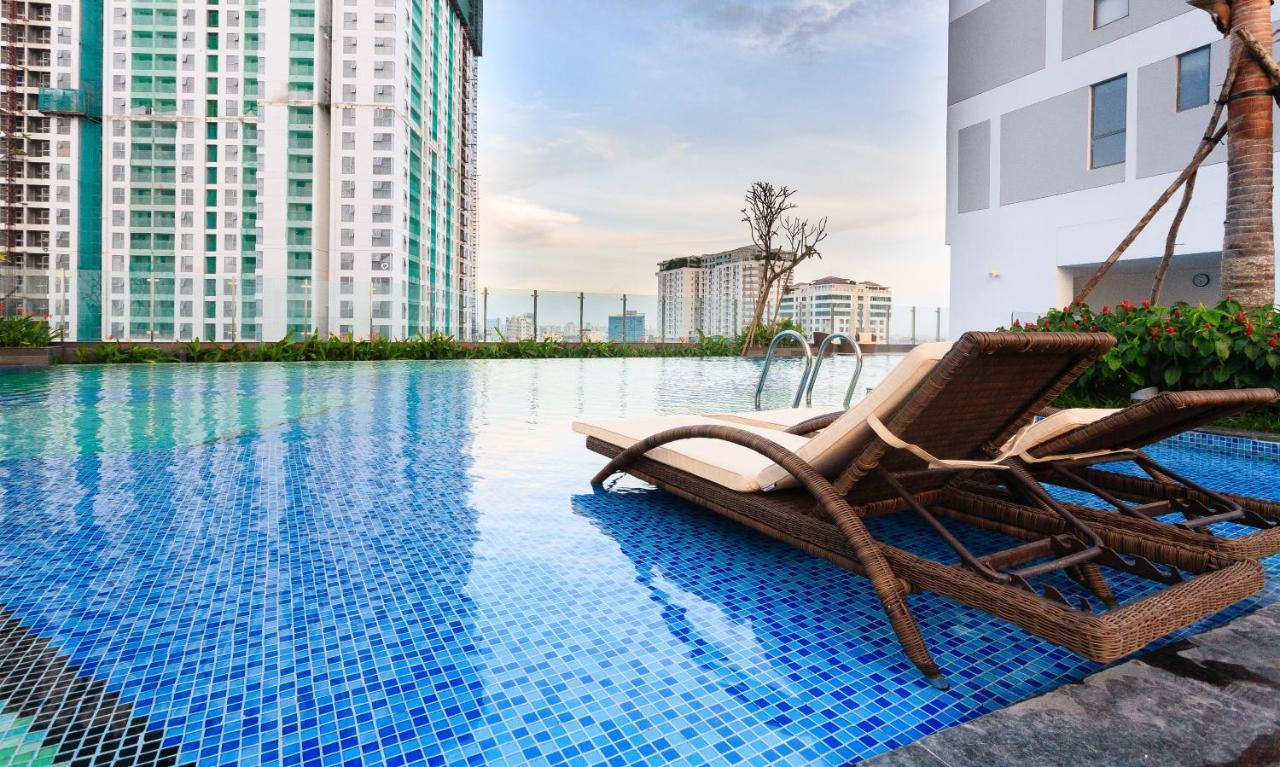Serene Premier Apartment - River Gate Ho Chi Minh-staden Exteriör bild